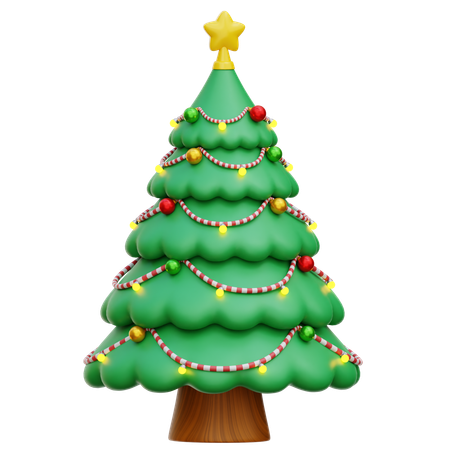 Árbol de Navidad  3D Icon