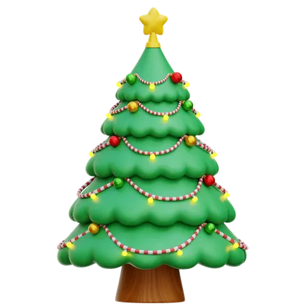 Árbol de Navidad  3D Icon