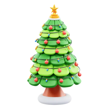 Árbol de Navidad  3D Icon