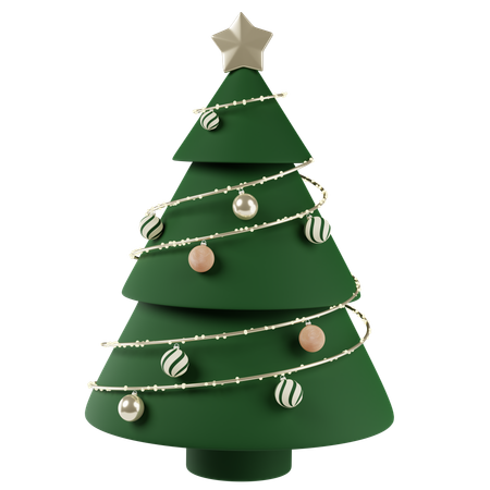 Árbol de Navidad  3D Icon