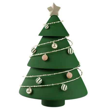 Árbol de Navidad  3D Icon