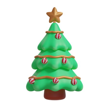 Árbol de Navidad  3D Icon