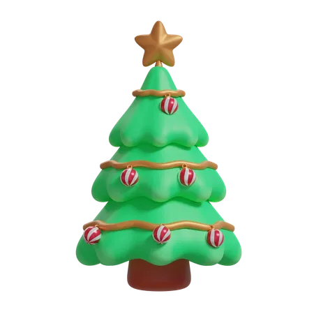 Árbol de Navidad  3D Icon