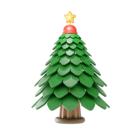 Árbol de Navidad  3D Icon