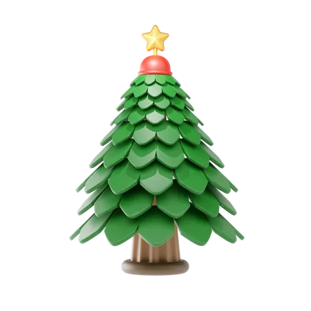 Árbol de Navidad  3D Icon