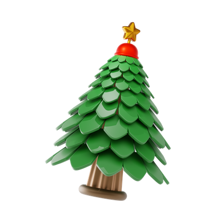 Árbol de Navidad  3D Icon