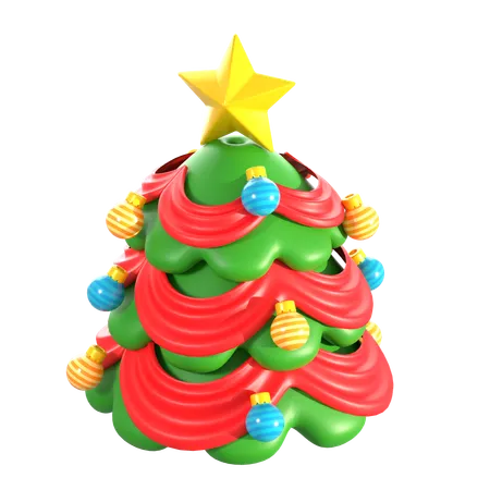 Árbol de Navidad  3D Icon