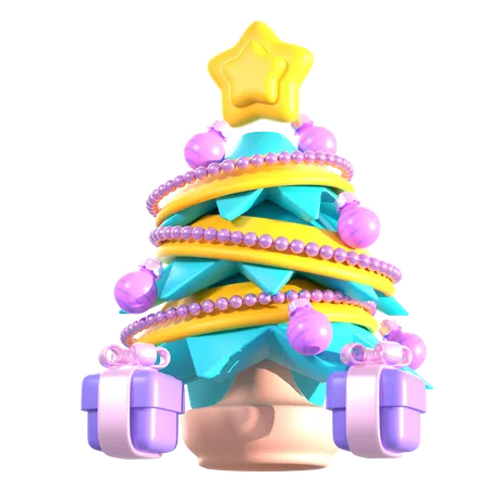 Árbol de Navidad  3D Icon