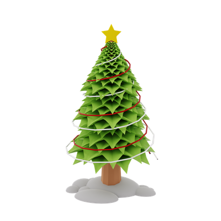 Árbol de Navidad  3D Icon