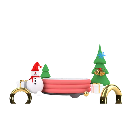 Árbol de navidad  3D Illustration