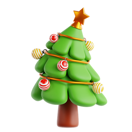 Árbol de Navidad  3D Icon