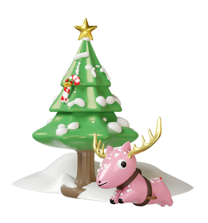 Árbol de Navidad  3D Icon