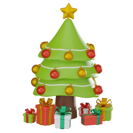 Árbol de Navidad  3D Icon