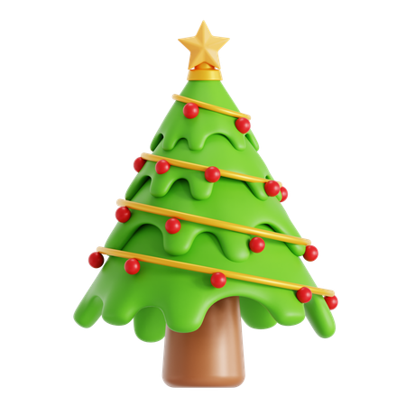 Árbol de Navidad  3D Icon