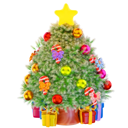 Árbol de Navidad  3D Icon