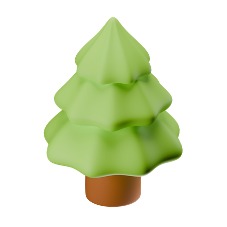 Árbol de navidad  3D Icon