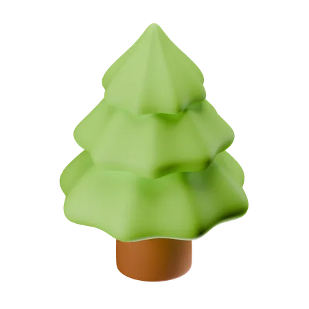 Árbol de navidad  3D Icon