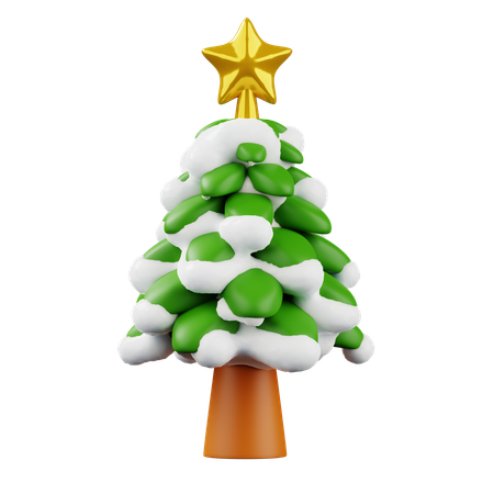 Árbol de navidad  3D Icon