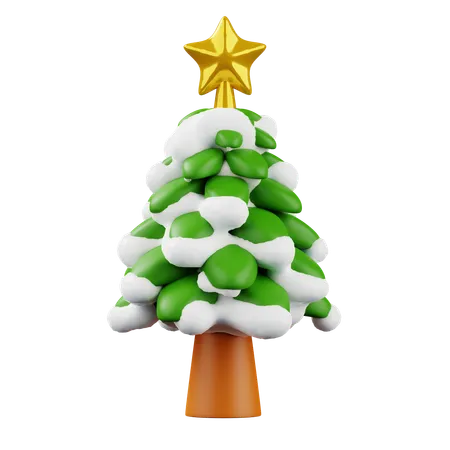 Árbol de navidad  3D Icon