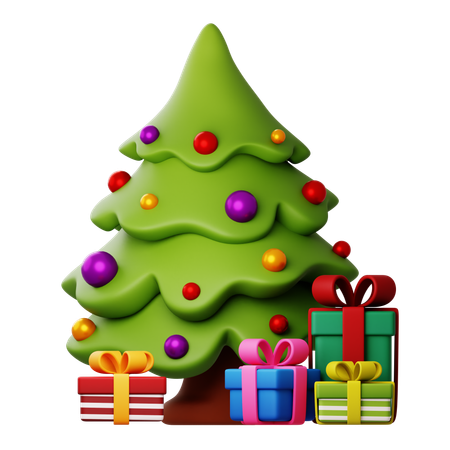 Árbol de Navidad  3D Icon