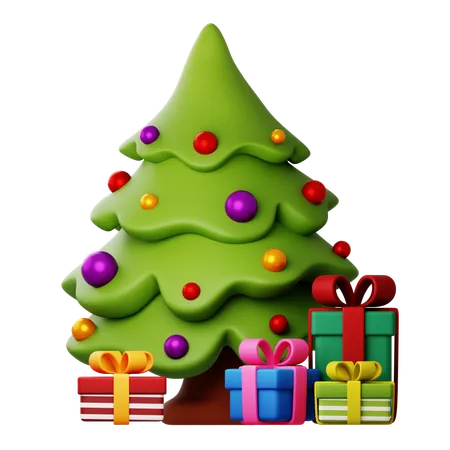 Árbol de Navidad  3D Icon