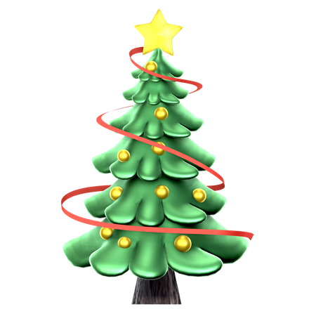 Árbol de Navidad  3D Icon