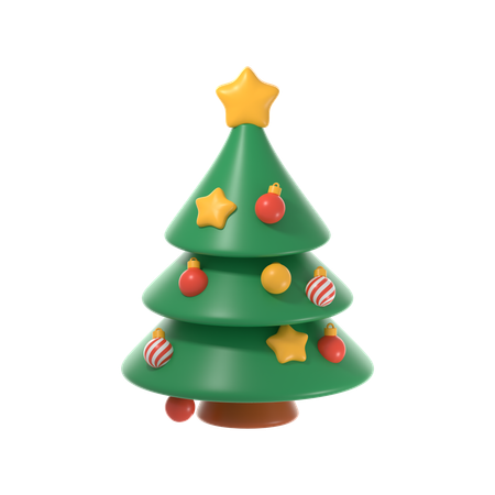 Árbol de Navidad  3D Icon