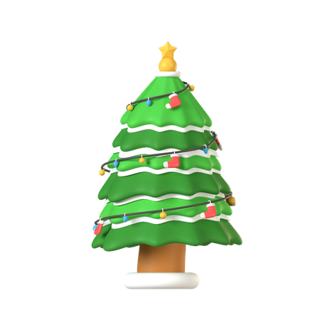 Árbol de Navidad  3D Icon