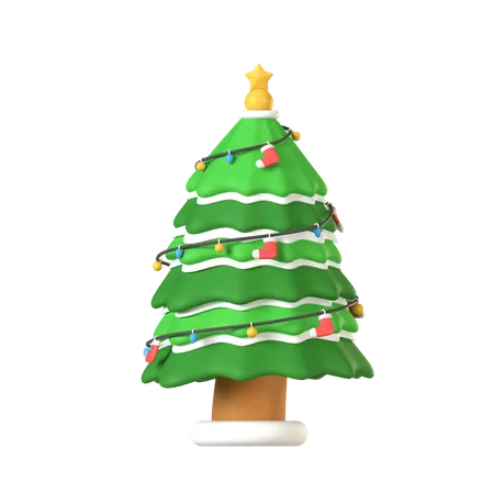 Árbol de Navidad  3D Icon