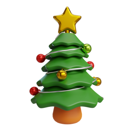 Árbol de Navidad  3D Icon