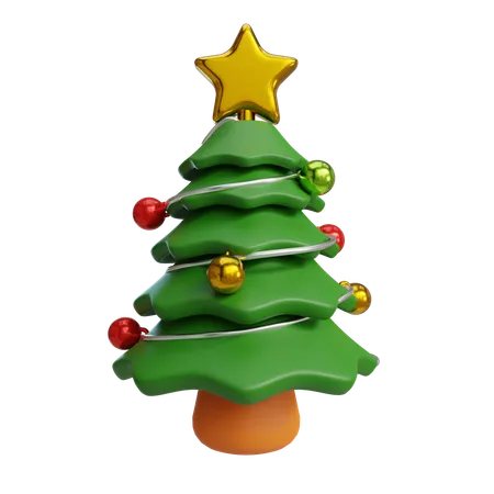 Árbol de Navidad  3D Icon