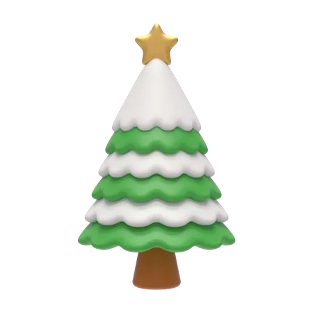 Árbol de Navidad  3D Illustration
