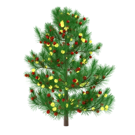 Árbol de Navidad  3D Illustration