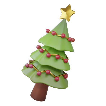 Árbol de Navidad  3D Icon