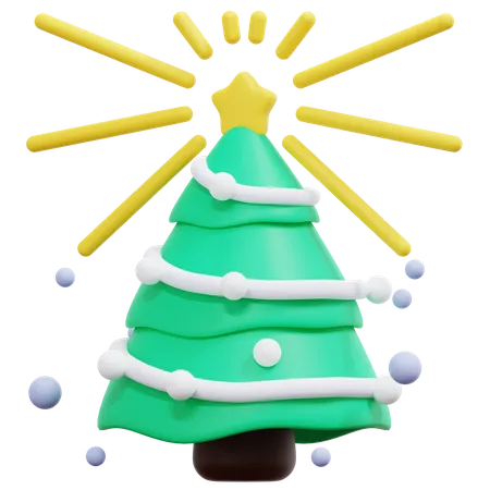 Árbol de Navidad  3D Icon