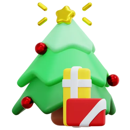 Árbol de Navidad  3D Icon