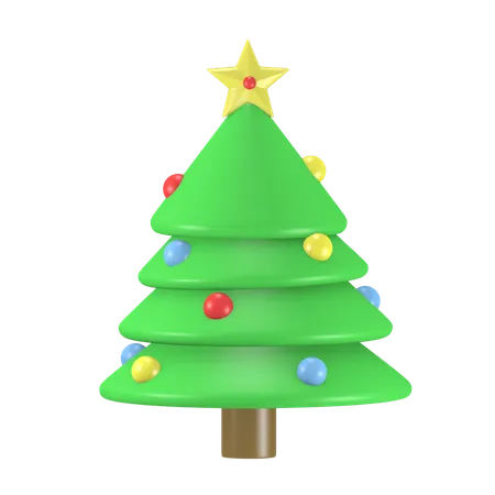 Árbol de Navidad  3D Icon