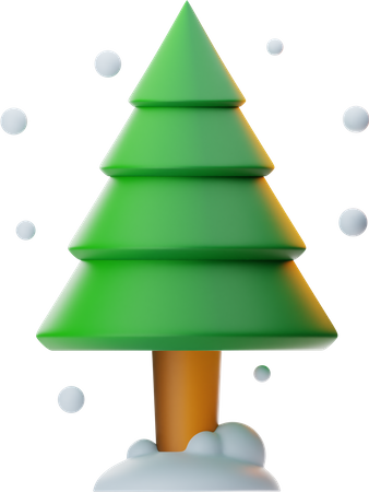 Árbol de Navidad  3D Icon