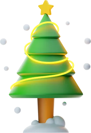 Árbol de Navidad  3D Icon