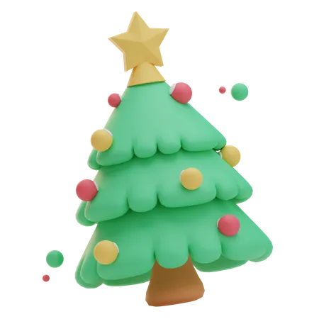 Árbol de Navidad  3D Icon