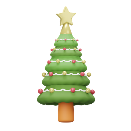 Árbol de Navidad  3D Icon