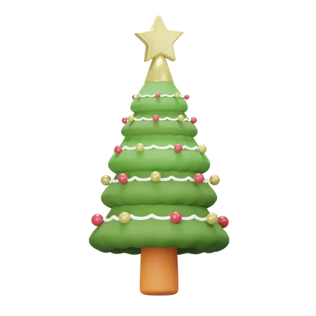 Árbol de Navidad  3D Icon