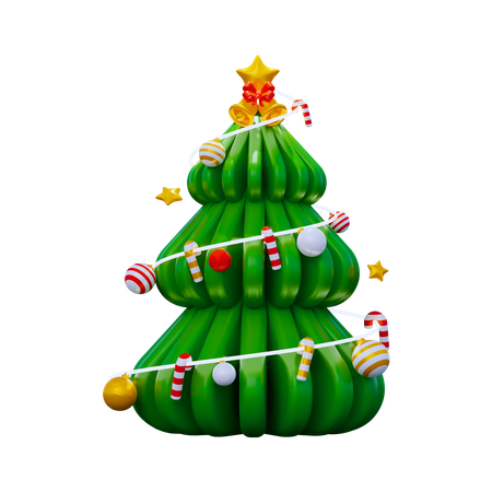 Árbol de Navidad  3D Icon