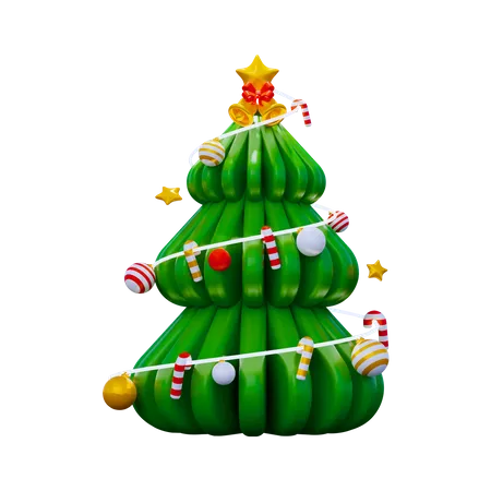 Árbol de Navidad  3D Icon