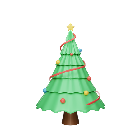 Árbol de Navidad  3D Icon