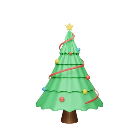 Árbol de Navidad  3D Icon