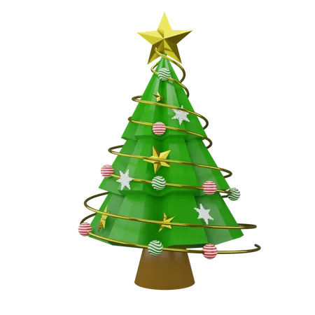 Árbol de Navidad  3D Icon