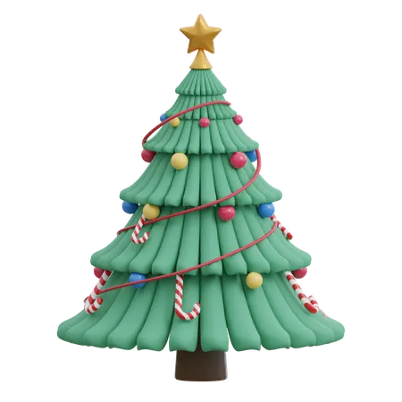 Árbol de Navidad  3D Icon