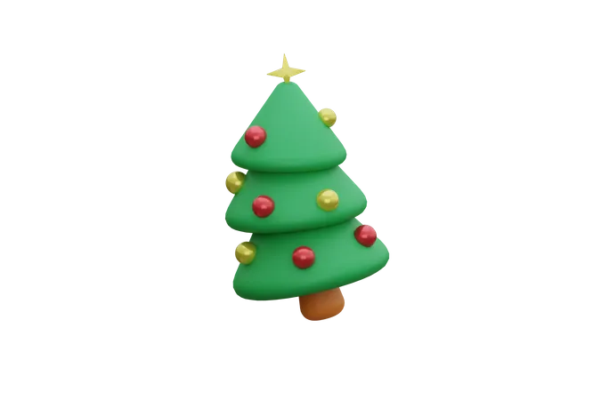 Árbol de Navidad  3D Icon