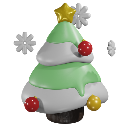 Árbol de Navidad  3D Icon